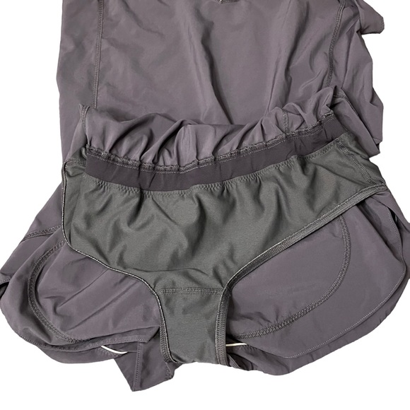 Lululemon Speedy Runsie Gray Athletic Romper - Picture 5 of 6